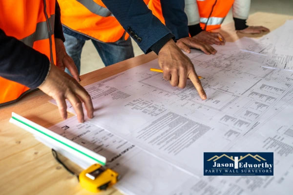 See if you need a party wall agreement for building along boundary line Southampton