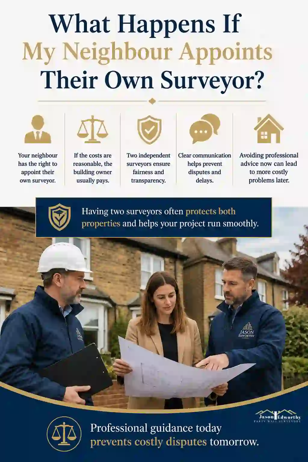 What Happens If My Neighbour Appoints Their Own Surveyor Southampton?