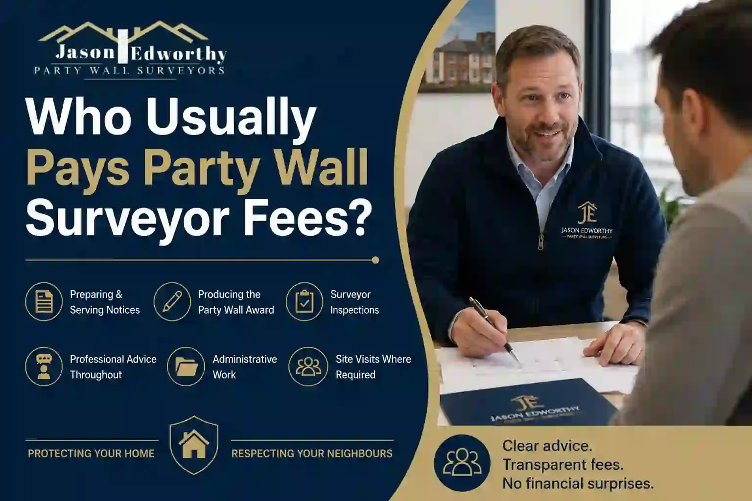 Who Usually Pays Party Wall Surveyor Fees Southampton?